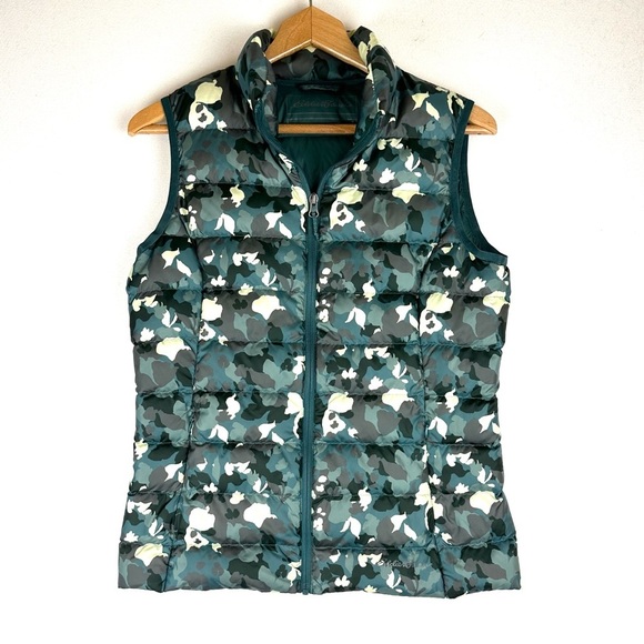 Eddie Bauer Jackets & Blazers - Eddie Bauer Camo Down EB650 Puffer Vest Gorpcore Outdoors